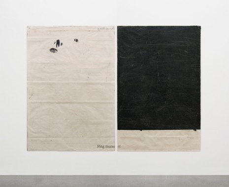 Ian Kiaer, Endnote, ping (murmer/black), 2018 , Alison Jacques