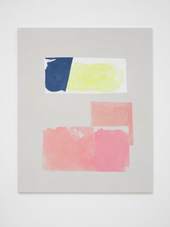 Peter Joseph, Dark Blue, Lemon and Pink, 2017 , Lisson Gallery
