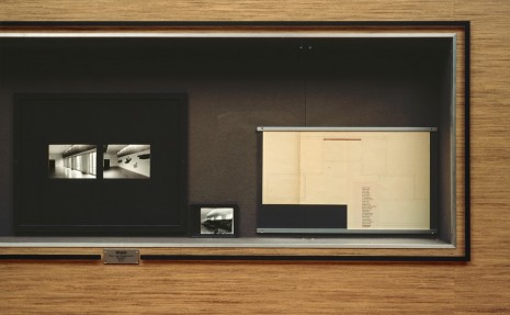 Reinhard Mucha, Untitled (Wand – Kunst- und Museumsverein Wuppertal – 1978), 1985, Sprüth Magers