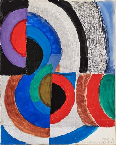 Sonia Delaunay, Le livre blanc, 1969-1977, #7 clous à Marseille