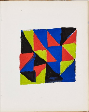 Sonia Delaunay, Le livre blanc, 1969-1977, #7 clous à Marseille