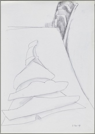 Maria Lassnig, Ohne Titel, 1991, Capitain Petzel