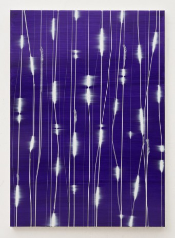 Mark Francis, White Light Vertical Configuration DP (Dioxazine Purple), 2018 , Kerlin Gallery