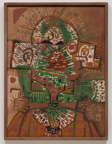 Lee Mullican, Portrait in Answer, 1948 , James Cohan Gallery