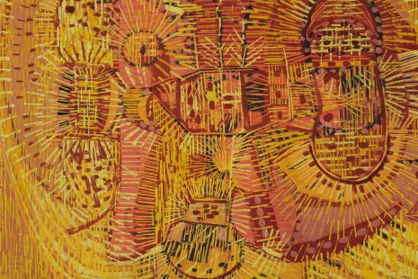 Lee Mullican, Section Implanted, 1948 , James Cohan Gallery