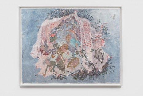Yun-Fei Ji, Wind from the North, 2018 , James Cohan Gallery