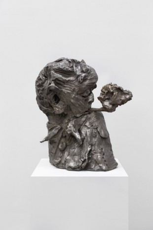 Dana Schutz, Smoker, 2018 , Petzel Gallery