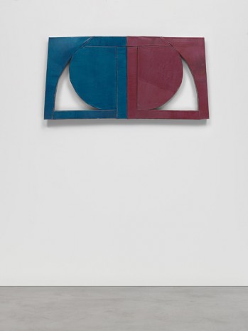 Wyatt Kahn, Untitled (Red/Blue), 2018 , Xavier Hufkens