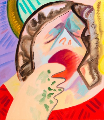 Dana Schutz, Yawn 4, 2012, Petzel Gallery