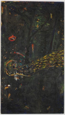 Gunter Damisch, Im Dunkeln unter Bäumen, 1987 , Galerie Elisabeth & Klaus Thoman