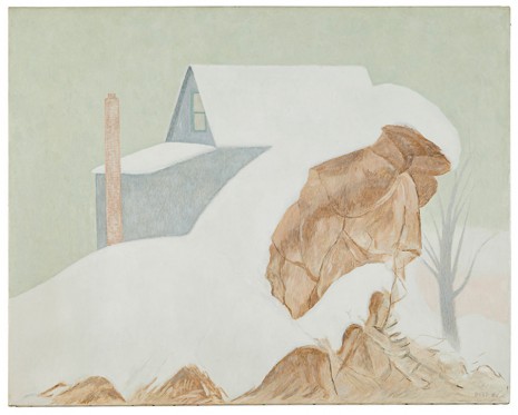 David Byrd, House In Snow, 1985 , Anton Kern Gallery