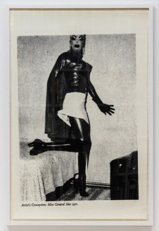 General Idea, Artist’s Conception: Miss General Idea 1971, 1971, Mai 36 Galerie