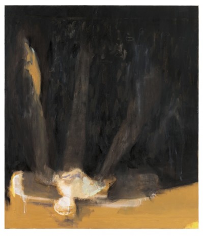 Valérie Favre, Am Tisch, 2018 , Galerie Barbara Thumm