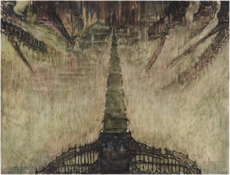 Stewart Uoo, Runway to the Vampire Castle Spacecraft (after Yoshiaki Kawajiri), 2019 , Galerie Buchholz