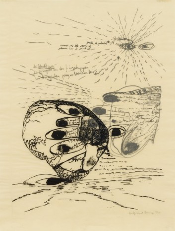 Carlfriedrich Claus, Handreflexion, 1974 , Galerie Buchholz