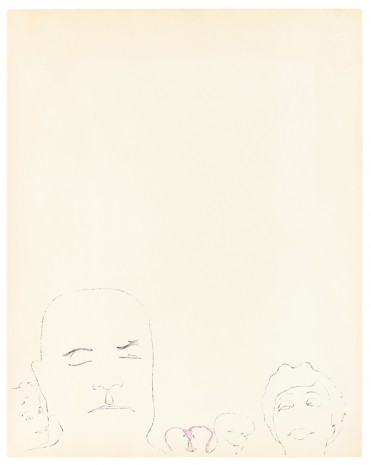 Andy Warhol, Blotted Line Figures, ca. 1953 , Galerie Buchholz
