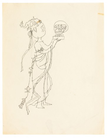 Andy Warhol, Female Sprite, ca. 1954 , Galerie Buchholz