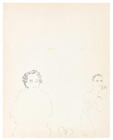 Andy Warhol, Blotted Line Figures, ca. 1953 , Galerie Buchholz