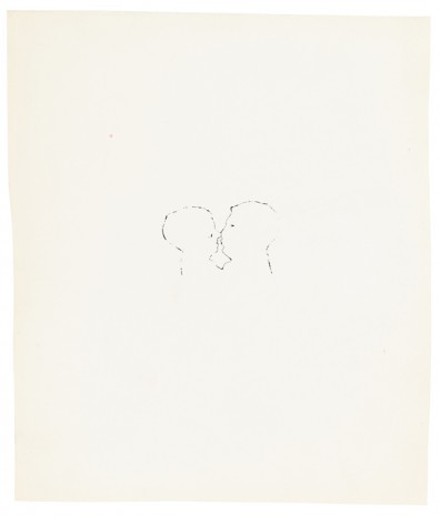 Andy Warhol, Kiss, ca. 1953, Galerie Buchholz