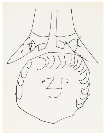 Andy Warhol, Sprite Head with Feet, ca. 1953 , Galerie Buchholz