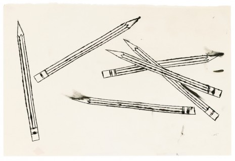 Andy Warhol, Pencils, ca. 1956 , Galerie Buchholz