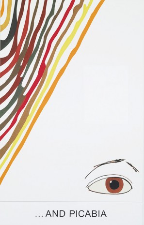 John Baldessari, Double Bill: ...And Picabia, 2012, Marian Goodman Gallery