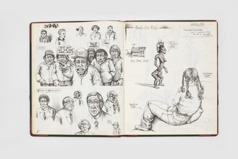 R. Crumb, Sketchbook, 1979-1981, David Zwirner