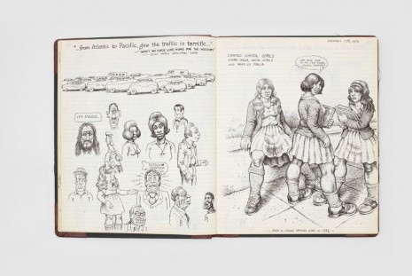 R. Crumb, Sketchbook, 1979-1981, David Zwirner