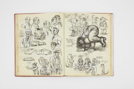R. Crumb, Sketchbook, 1971, David Zwirner