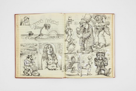 R. Crumb, Sketchbook, 1971, David Zwirner