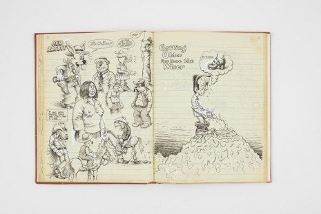 R. Crumb, Sketchbook, 1971, David Zwirner