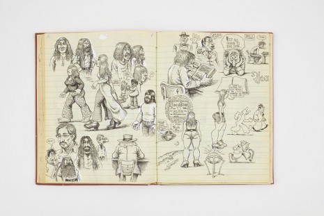 R. Crumb, Sketchbook, 1971, David Zwirner