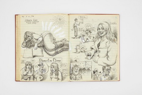 R. Crumb, Sketchbook, 1971, David Zwirner