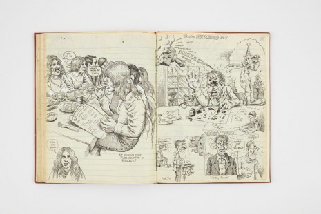 R. Crumb, Sketchbook, 1971, David Zwirner