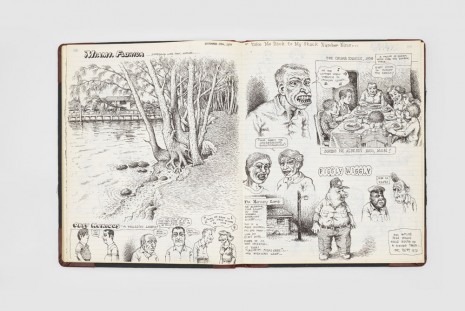 R. Crumb, Sketchbook, 1979-1981, David Zwirner