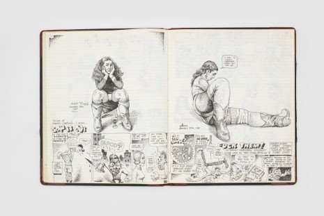 R. Crumb, Sketchbook, 1979-1981, David Zwirner