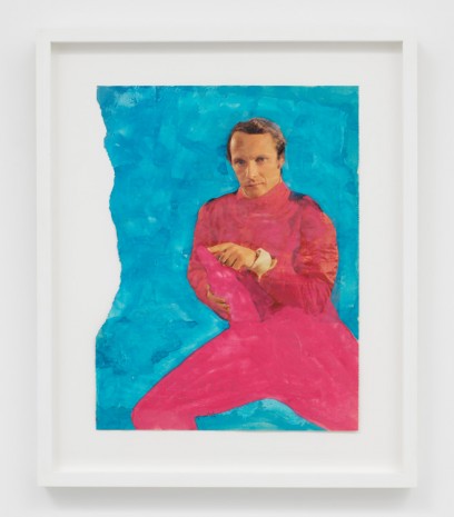 Franz West, Untitled (Pink man, Niki Lauda), 1976 , David Zwirner
