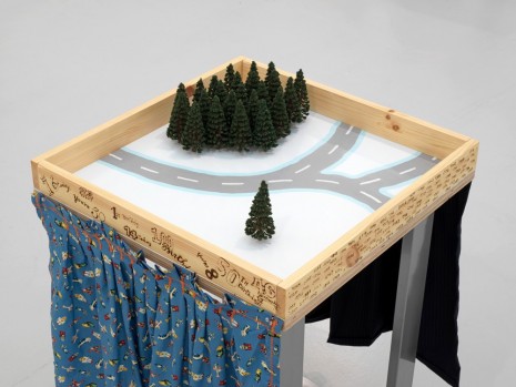 Guendalina Cerruti, Trees on snow, table, 2019, greengrassi
