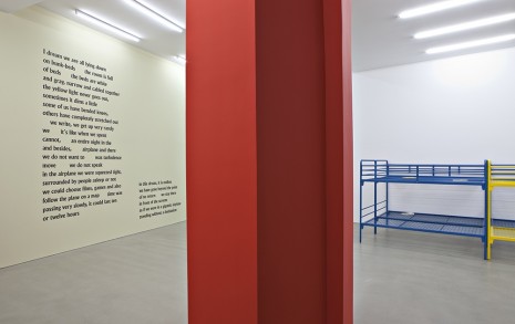 Dominique Gonzalez-Foerster, Calder Red (Painting), 2012, Esther Schipper
