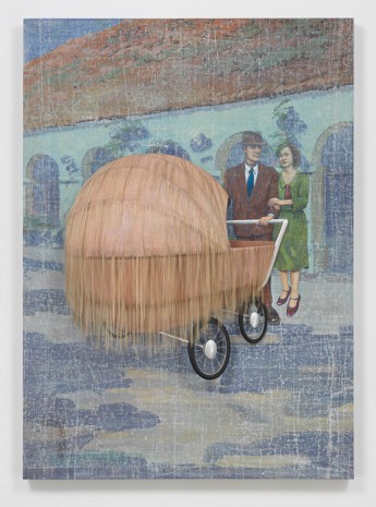 Jim Shaw, And Baby Makes Three?, 2018 , Metro Pictures
