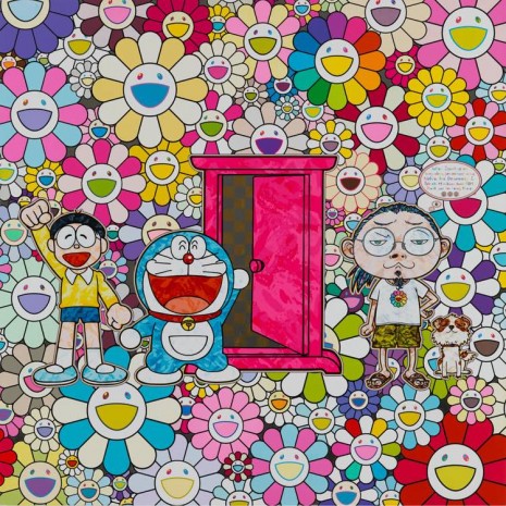 Takashi Murakami, Doraemon and I, 2019 , Gagosian