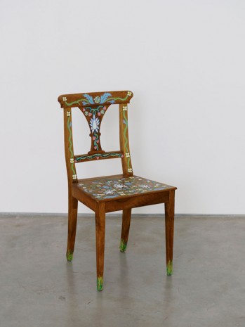 Vidya Gastaldon, healing object (chaise fleurie), 2019, Art : Concept