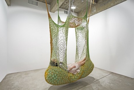 Ernesto Neto, Green Hammock, 2012, Tanya Bonakdar Gallery