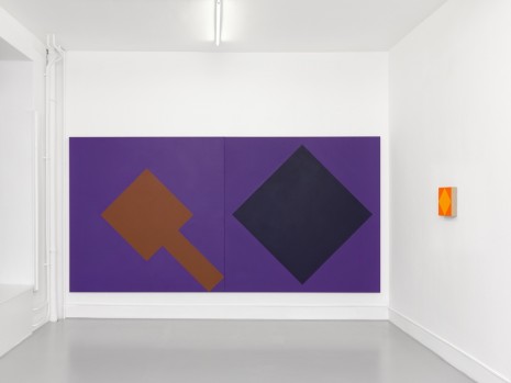 Christian Floquet, Diptyque, no 5, 2018 , Galerie Joy de Rouvre