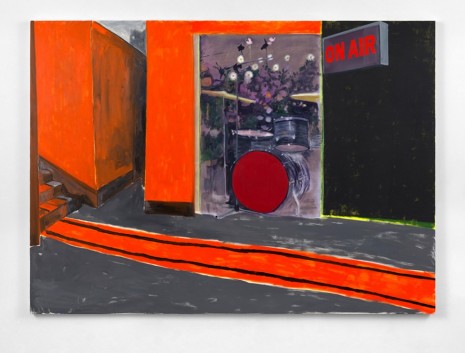 Dexter Dalwood, ON AIR, 2018, Simon Lee Gallery