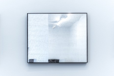Johannes Wohnseifer, Password-Painting (Mirror), 2017 , Galerie Elisabeth & Klaus Thoman