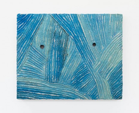 Trulee Hall, Point of View (In Blue), 2018, Maccarone