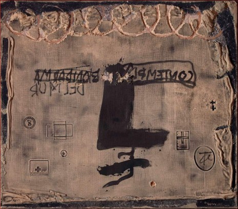 Antoni Tàpies, Contemplació del mur, 2002 , Galería Javier López & Fer Francés