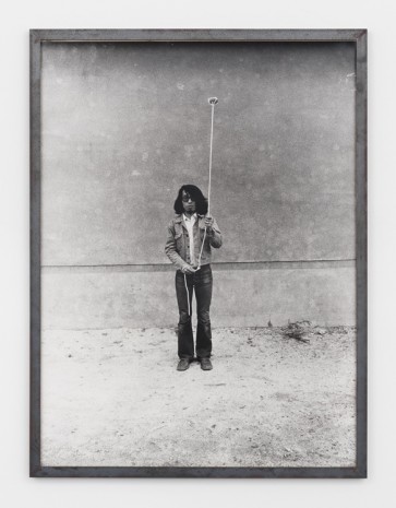 Keiji Uematsu, Stone/Rope/Man II, 1974 , Simon Lee Gallery