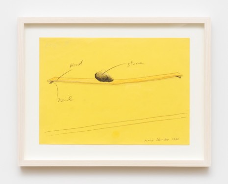 Keiji Uematsu, Project Drawing, 1982 , Simon Lee Gallery